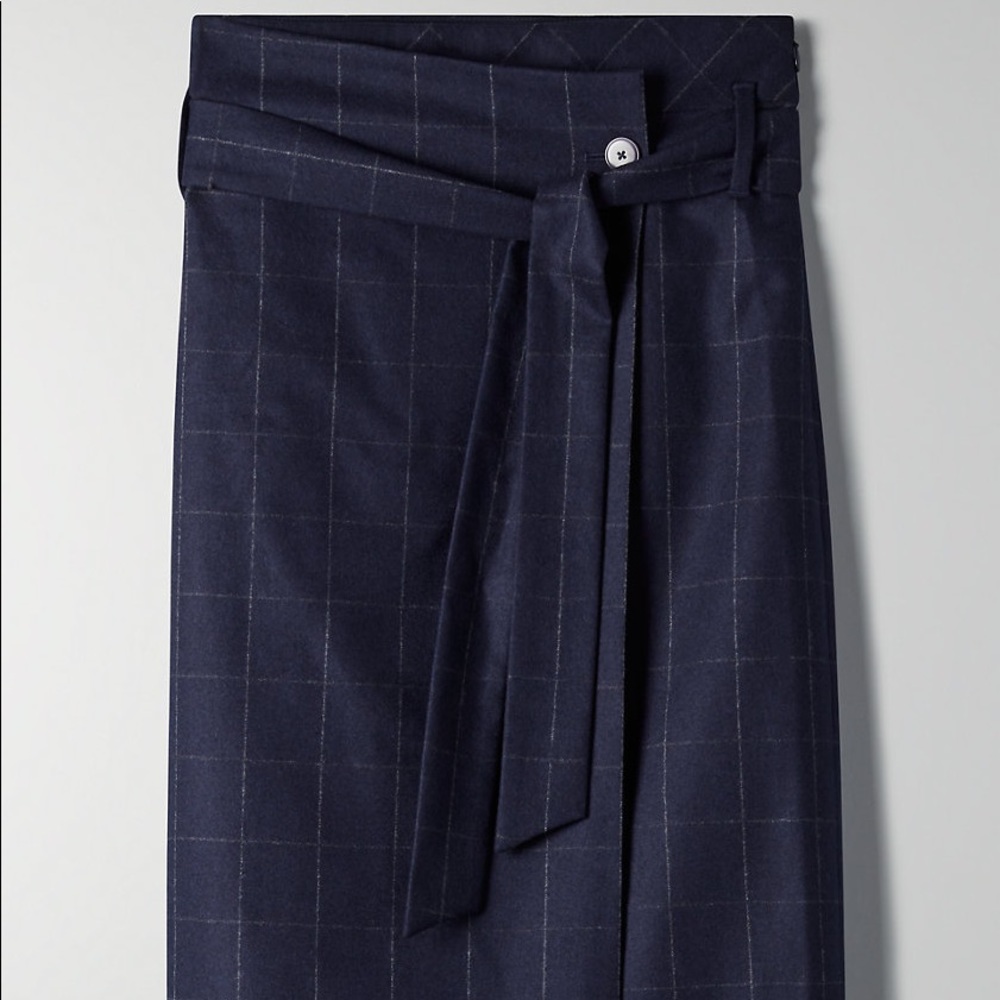 Babaton Karl Wool Cashmere Skirt